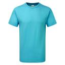 Gildan Mens Hammer Heavyweight T-Shirt Lagoon Blue S