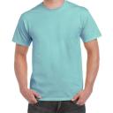 Gildan Mens Hammer Heavyweight T-Shirt Lagoon Blue S