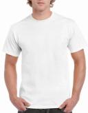 Gildan Mens Hammer Heavyweight T-Shirt White 2XL