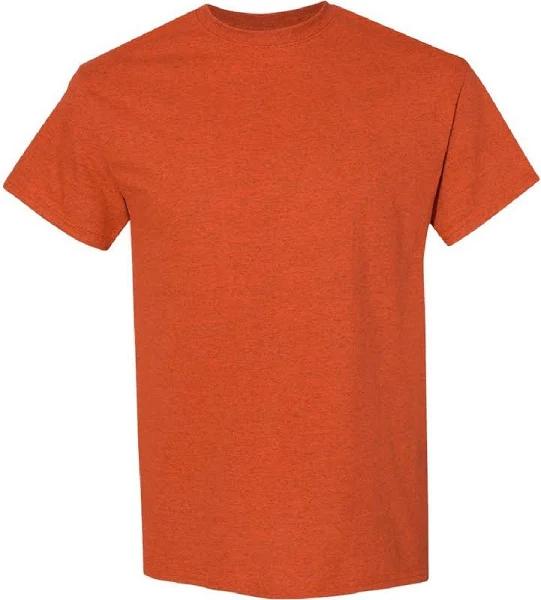 Gildan Mens Heavy Cotton Short Sleeve T-Shirt Antique Orange XL