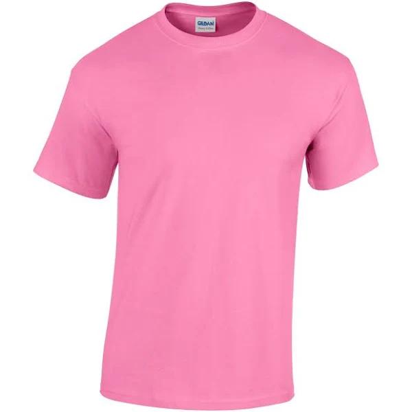 Gildan Mens Heavy Cotton Short Sleeve T-Shirt Azalea 2XL