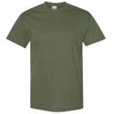 Gildan Mens Heavy Cotton Short Sleeve T-Shirt Dark Chocolate XL