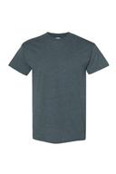 Gildan Mens Heavy Cotton Short Sleeve T-Shirt Dark Heather M