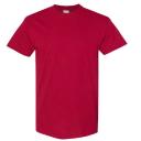 Gildan Mens Heavy Cotton Short Sleeve T-Shirt Dark Heather M