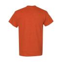 Gildan Mens Heavy Cotton Short Sleeve T-Shirt (Pack of 5) Antique Orange M