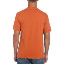 Gildan Mens Heavy Cotton Short Sleeve T-Shirt (Pack of 5) Antique Orange M