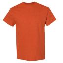 Gildan Mens Heavy Cotton Short Sleeve T-Shirt (Pack of 5) Antique Orange M