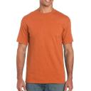 Gildan Mens Heavy Cotton Short Sleeve T-Shirt (Pack of 5) Antique Orange M
