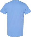 Gildan Mens Heavy Cotton Short Sleeve T-Shirt (Pack of 5) Carolina Blue 2XL