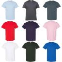 Gildan Mens Heavy Cotton Short Sleeve T-Shirt (Pack of 5) Heliconia M