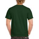 Gildan Mens Heavy Cotton Short Sleeve T-Shirt (Pack of 5) Heliconia M