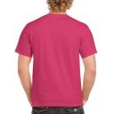 Gildan Mens Heavy Cotton Short Sleeve T-Shirt (Pack of 5) Heliconia XL