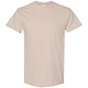 Gildan Mens Heavy Cotton Short Sleeve T-Shirt (Pack of 5) Navy XL