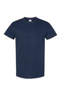 Gildan Mens Heavy Cotton Short Sleeve T-Shirt (Pack of 5) Navy XL