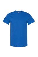 Gildan Mens Heavy Cotton Short Sleeve T-Shirt (Pack of 5) Royal S