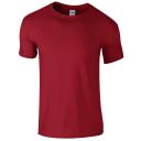 Gildan Mens Short Sleeve Soft-Style T-Shirt Heather Royal Mens T-Shirt