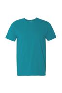 Gildan Mens Short Sleeve Soft-Style T-Shirt Tropical Blue XL