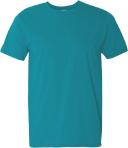 Gildan Mens Short Sleeve Soft-Style T-Shirt Tropical Blue XL