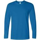 Gildan Mens Soft Style Long Sleeve T-Shirt Royal XL