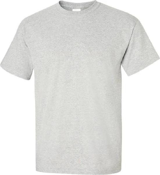 Gildan Mens Ultra Cotton Short Sleeve T-Shirt Ash Grey M