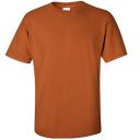 Gildan Mens Ultra Cotton Short Sleeve T-Shirt Texas Orange M