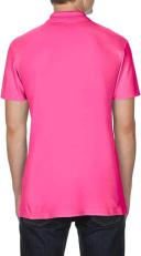 Gildan Softstyle Mens Short Sleeve Double Pique Polo Shirt Heliconia M
