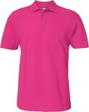 Gildan Softstyle Mens Short Sleeve Double Pique Polo Shirt Heliconia M