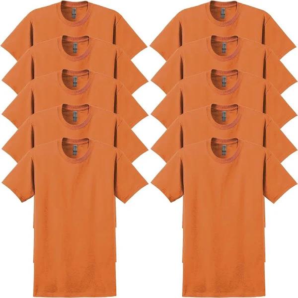 Gildan T-Shirt Ultra Cotton T-Shirt, Style G2000 Men's (Pack of 10)