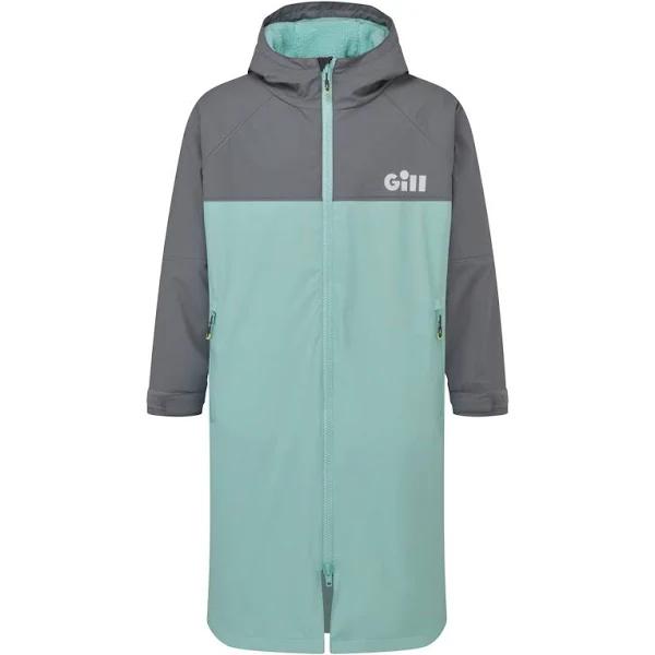 Gill Aqua Parka - Eggshell/Ash Medium