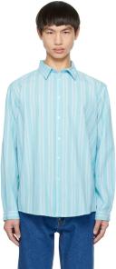 Gimaguas Men's Filipo Shirt in Blue, Size X-Large | END. Clothing