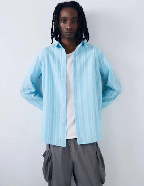 Gimaguas Men's Filipo Shirt in Blue, Size X-Large | END. Clothing
