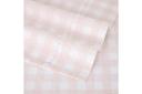 Gingham Flannelette Cotton Sheet Set - Single Bed, Pink