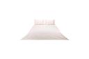 Gingham Flannelette Cotton Sheet Set - Single Bed, Pink