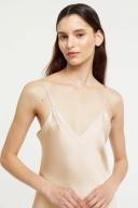 GINIA Silk Long Nite Beige