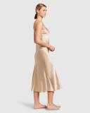 GINIA Silk Long Nite Beige