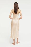 GINIA Silk Long Nite Beige