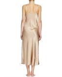 GINIA Silk Long Nite Beige
