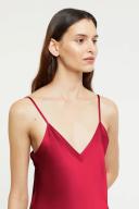 GINIA Silk Slip in Ruby - 100% Silk 2XL / Ruby