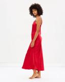 GINIA Silk Slip in Ruby - 100% Silk 2XL / Ruby