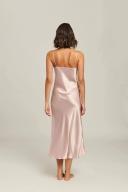 GINIA Silk V Neck Nightdress 14 / Shadow Grey