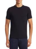 Giorgio Armani Men's Basic Crewneck T-Shirt