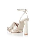 Gipsy Heel - Bone Satin 36