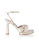 Gipsy Heel - Bone Satin 40