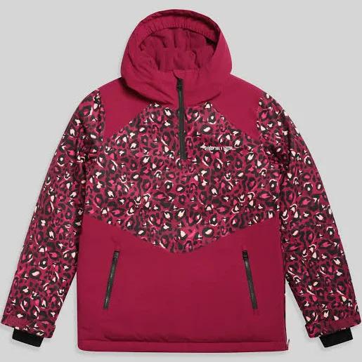 Girls Animal Pink Freestyle Kids Ski Jacket - Pink