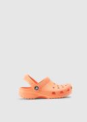 Girls Crocs Kids Classic Clog Sandals - Orange