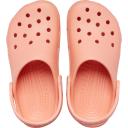 Girls Crocs Kids Classic Clog Sandals - Orange