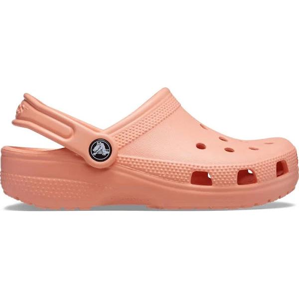Girls Crocs Kids Classic Clog Sandals - Orange
