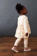 Girls Next Dress & Legging Set (3mths-7yrs) - Cream