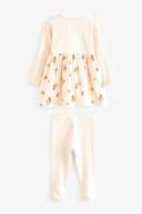 Girls Next Dress & Legging Set (3mths-7yrs) - Cream