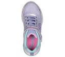 Girls' Skechers Flutter Heart Lights Bring Sparkle Trainers - Purple Infant 13.5